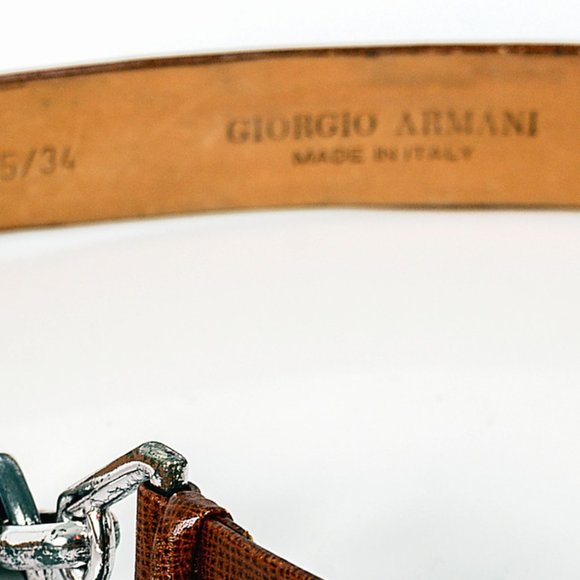Vintage Giorgio Armani Belt - 34 - Picture 2 of 4